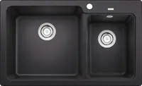 Blanco Naya 8 - Silgranitový drez, 82x50 cm, antracit 519646