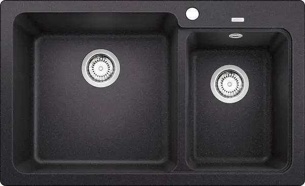 Blanco Naya 8 - Silgranitový drez, 82x50 cm, antracit 519646