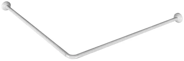 Aqualine Príslušenstvo - Závesová tyč rohová 900x900 mm, biela AC9090