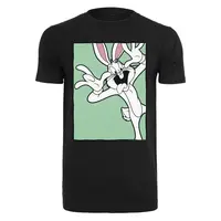 Black Looney Tunes Bugs Bunny Funny Face T-shirt