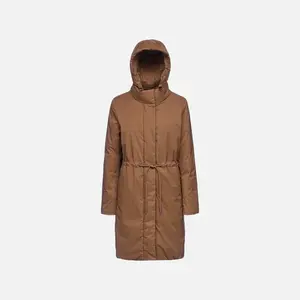 Brown Women's Coat Geox Eleana - Women's