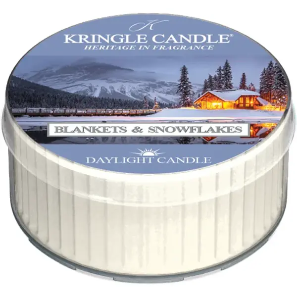 Kringle Candle Blankets & Snowflakes Daylight DTC vonná svíčka 42 g