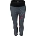 Arcore JINGA Dámske 3/4 bežecká nohavice, čierna, veľkosť