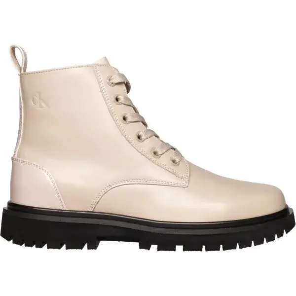 Calvin Klein EVA BOOT MID LACEUP Dámska členková obuv, biela, veľkosť