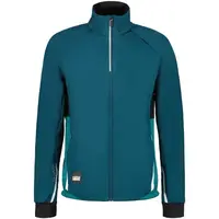 Rukka TAPILA Pánska softshellová bunda na bežky, tyrkysová, veľkosť