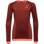 Odlo BL TOP PERFORMANCE WARM KID Detské  funkčné tričko, vínová, veľkosť