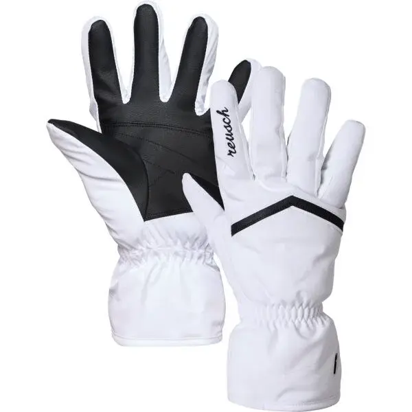 Reusch MARISA CR Dámske zimné rukavice, biela, veľkosť