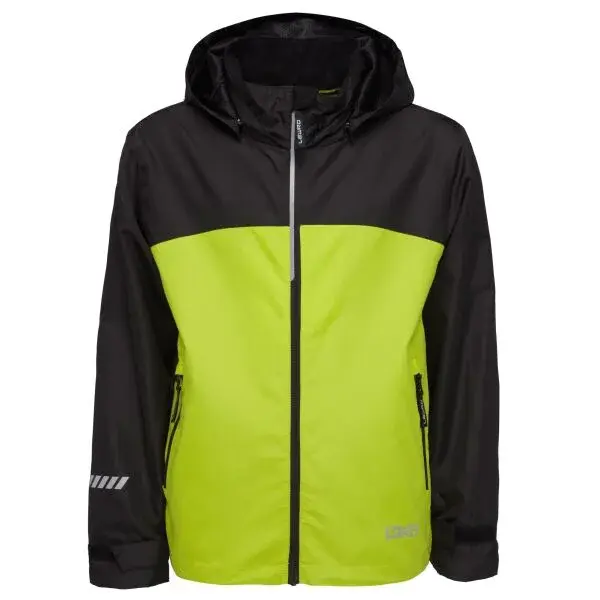 Lewro MAKYS Chlapčenská šuštiaková bunda, čierna, veľkosť 128-134