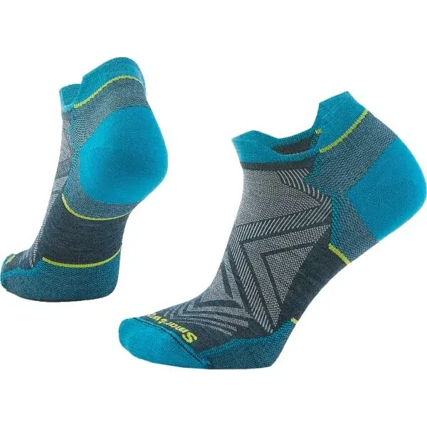 Smartwool RUN ZERO CUSHION LOW ANKLE SOCKS W Dámske bežecké ponožky, modrá, veľkosť