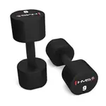 HMS HPT09 Jednoručné činky, čierna, veľkosť 9 KG