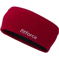 Fitforce THALES Bežecká čelenka, vínová, veľkosť UNI