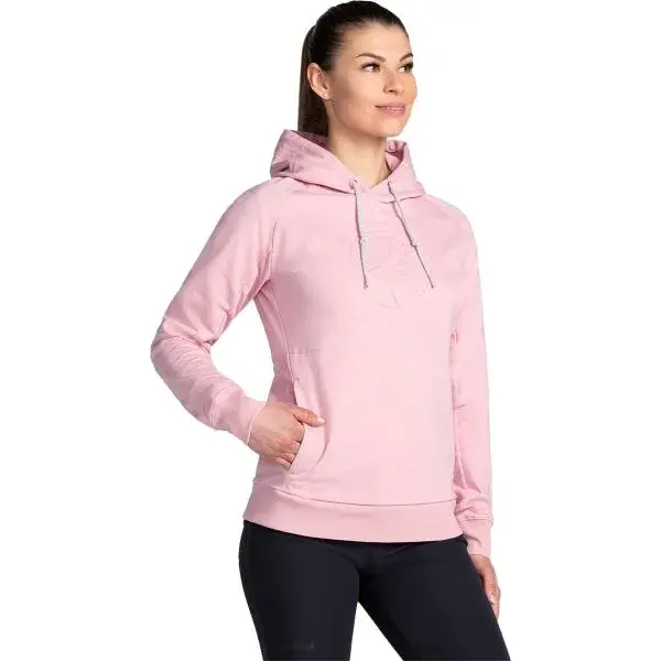 KILPI SOHEY Dámska mikina, ružová, veľkosť