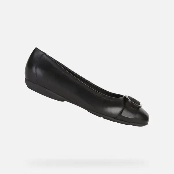 Černé dámské baleríny Geox Annytah - Dámské