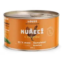 LOUIE KURACIE S CUKETOU 200 G Konzerva pre psov, oranžová, veľkosť