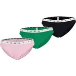 Tommy Hilfiger 3P BIKINI Dámske nohavičky, čierna, veľkosť