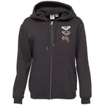 Roxy SURF STOKED ZIPPED BRUSHED Dámska mikina, čierna, veľkosť
