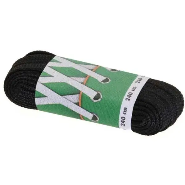 PROMA ŠNÚRKY HOKEJOVÉ 180 CM Šnúrky, čierna, veľkosť