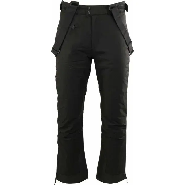 ALPINE PRO GODER Pánske lyžiarske nohavice, čierna, veľkosť