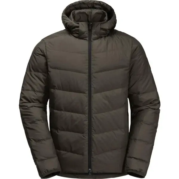 Jack Wolfskin COLONIUS JKT M Pánska zimná bunda, hnedá, veľkosť