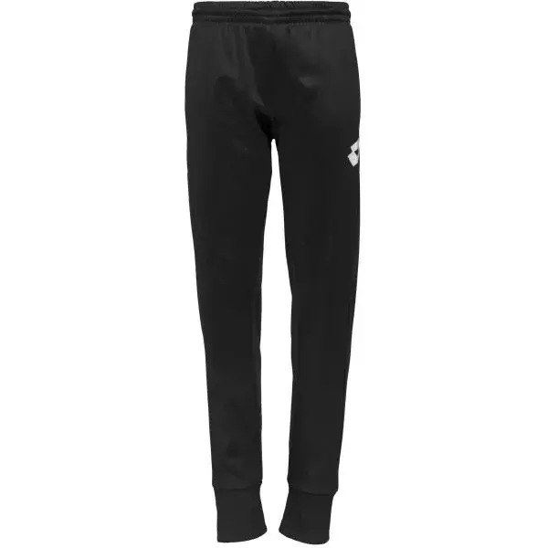 Lotto ELITE JR PANT RIB PL Chlapčenské športové tepláky, čierna, veľkosť