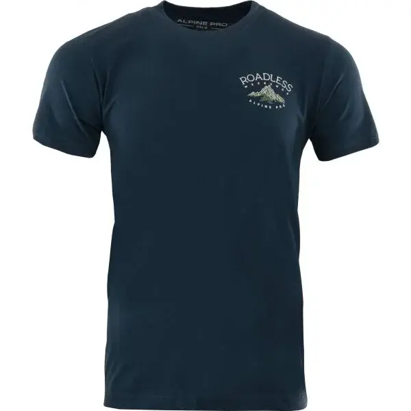 ALPINE PRO MERES Pánske tričko, tmavo modrá, veľkosť
