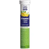 VITAR MAXI VITA VITAMÍN C+ZINOK+ŠÍPKY 20 EFF. TBL. Výživový doplnok, , veľkosť
