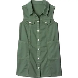 GAP BABY Dievčenské šaty, khaki, veľkosť 4Y