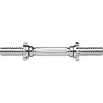 Fitforce BC 355 x 30 MM Nakladacia tyč, strieborná, veľkosť