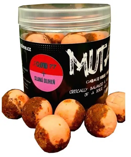 G.b.u. vyvážené boilies mutant squid 77 slaná oliheň 130 g - 20 mm