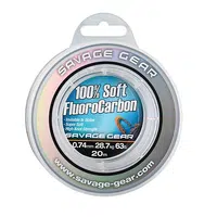 Savage gear fluorocarbon soft fluoro carbon 35 m-průměr 0,46 mm / nosnost 12,3 kg