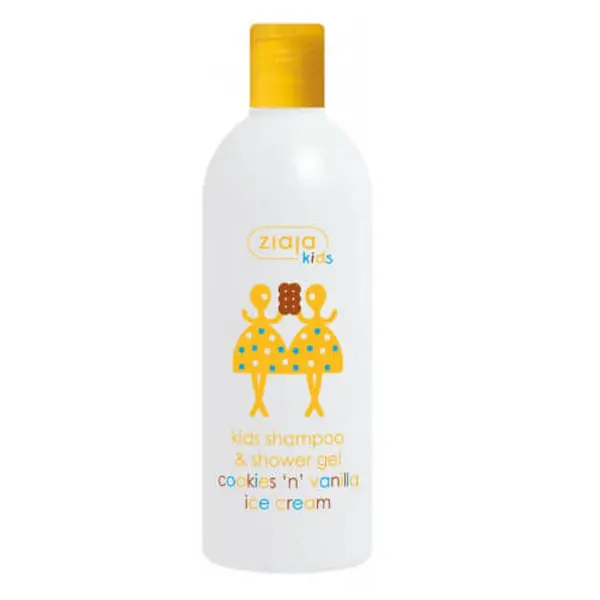 Ziaja Šampon a sprchový gel Sušenky a vanilková zmrzlina (Kid´s Shampoo & Shower Gel) 400 ml