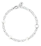 Morellato Fashion stříbrný náramek s říčními perlami Perla SXU49