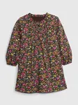 GAP Dětské šaty s květinovým vzorem - Holky