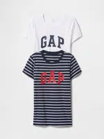 GAP Bavlněná trička s logem , 2ks - Dámské