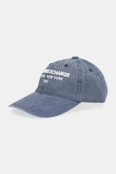 Armani Exchange baseballová čepice pánská bavlněná