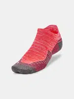 Under Armour Ponožky UA Run No Show Tab 2pk-RED - unisex