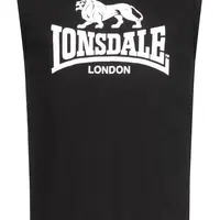 Pánský nátělník Lonsdale 117332-Black/White