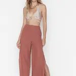 Dámské kalhoty Trendyol Linen