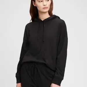 GAP Pyžamový top slub jersey hoodie - Dámské