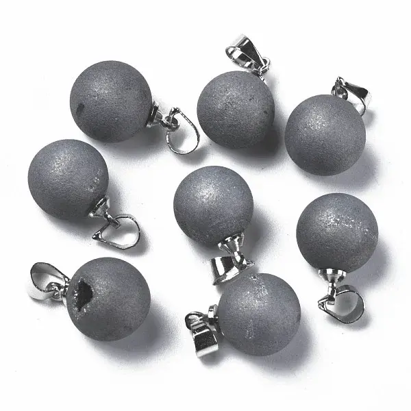 Natural Agate Charms