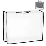 Square Frosted EVA Dustproof Handbag Rain Protectors