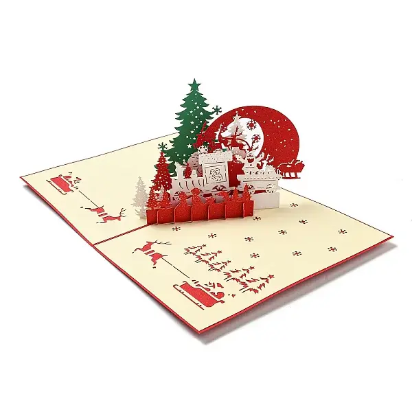 3D Pop Up Paper Greeting Card