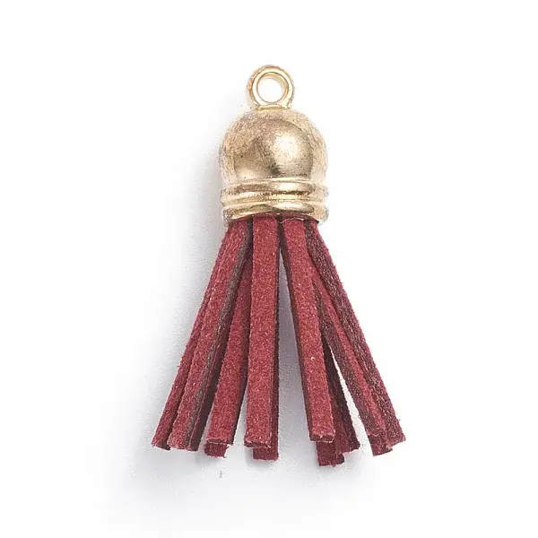 Faux Suede Cord Tassels Pendant Decorations