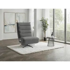 Sit & More RELAXAČNÍ KŘESLO, textil, antracitová