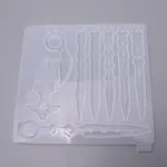 DIY Keychain Silicone Pendant Molds