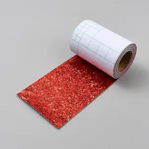 Polyvinyl Chloride Self Adhesive Tape with Paillette