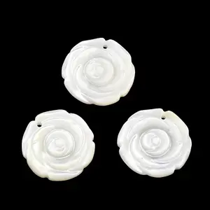 Natural White Shell Pendants