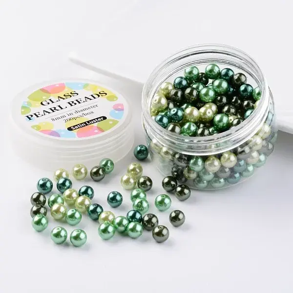 Glass Pearl Bead Sets