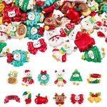 Christmas Opaque Resin Decoden Cabochons