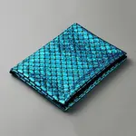 Sparkly Hologram Spandex Mermaid Printed Fish Scale Fabric